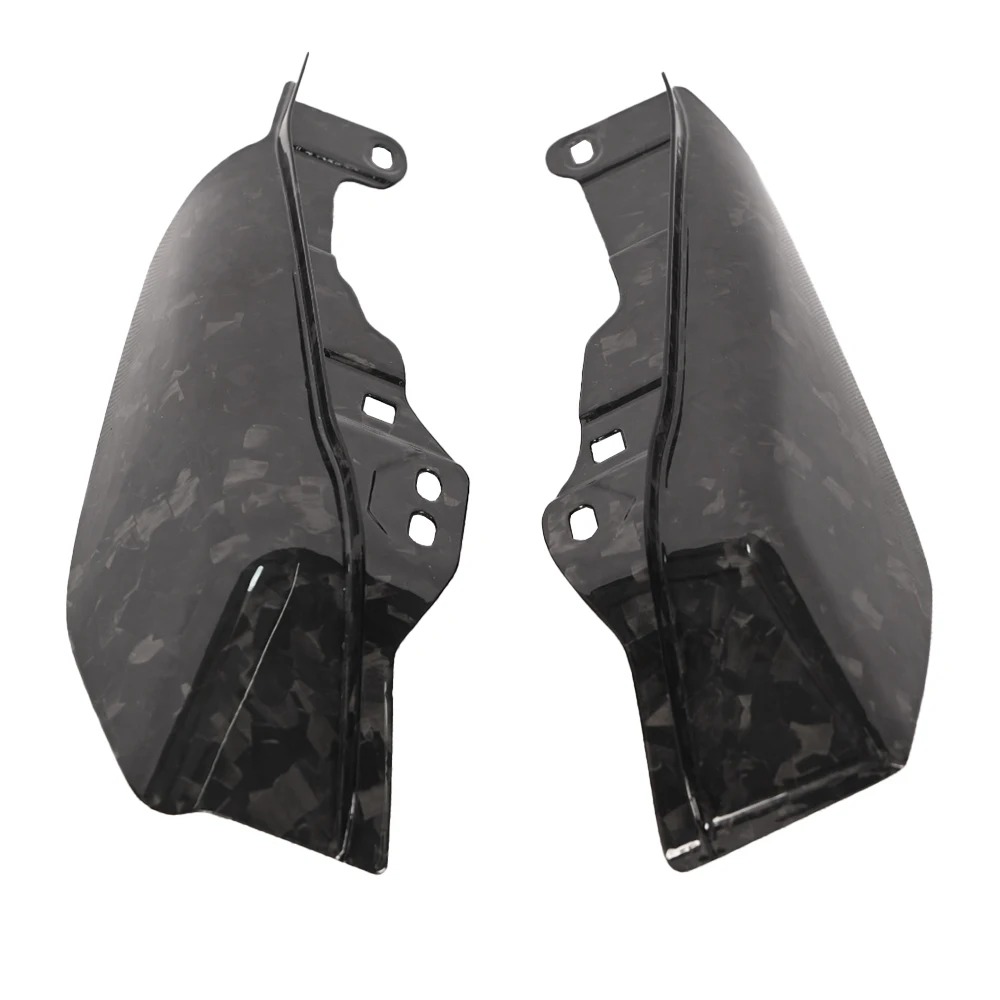 New Forged Carbon Fiber Head Shield and Air Deflector with 12-Month Warranty for 09-23 Street Glide FLHT FLHR FLTRU FLTRX